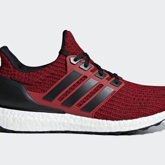 NEW Adidas Ultraboost 4.0 Power Red Core Black Size 10 US 9.5 UK 44 EUR EE3703 - Picture 10 of 11